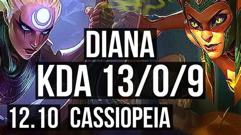 Diana Vs Cassio Mid Legendary Games Na Diamond