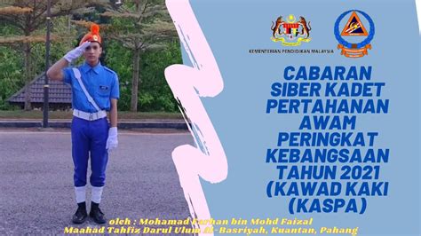 Cabaran Siber Kadet Pertahanan Awam Peringkat Kebangsaan Tahun 2021