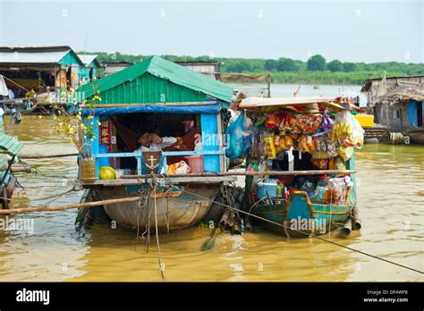 Chong Khneas Floating Village Tonle Sap Lake Siem Reap Province