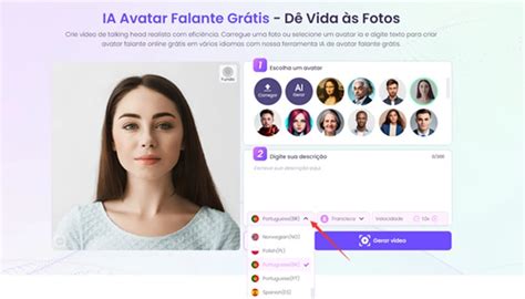 Geradores De Avatar Falante Ia V Deos De Retrato Fala