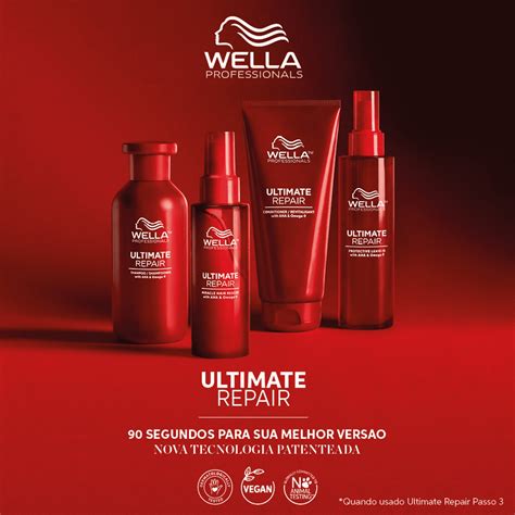 Kit Wella Professionals Ultimate Repair Tripla Ação Beleza na Web