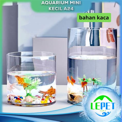 Jual Lepet Aquarium Mini Kecil A Akuarium Ikan Cupang Hias Shopee