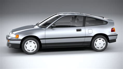 Honda Civic Crx Ii D Model Ds C D Fbx Lwo Ma Obj