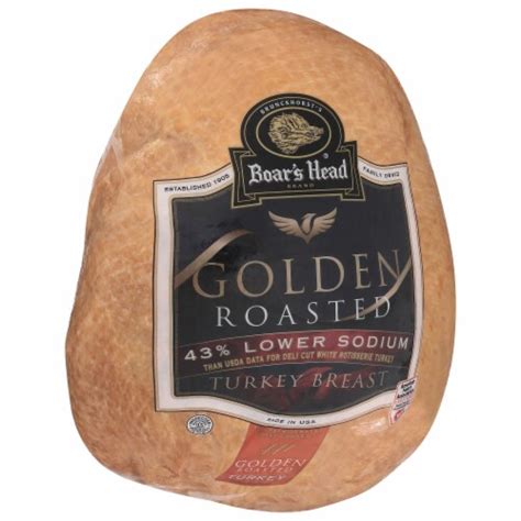 Boar S Head Golden Roasted Turkey Breast 1 Lb Kroger