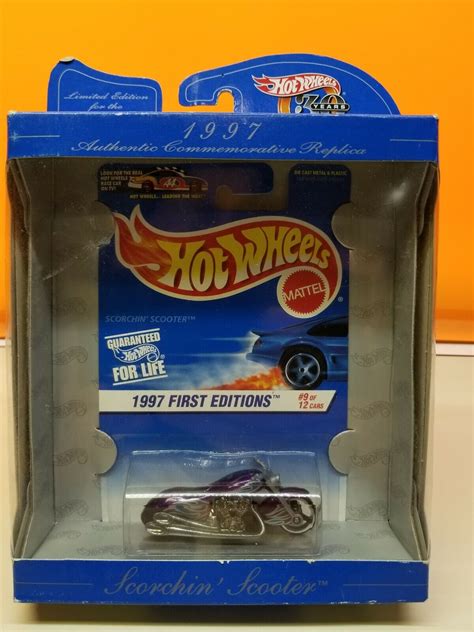 Hot Wheels 30 Years 1997 Authentic Comm Replica Scorchin Scooter 1