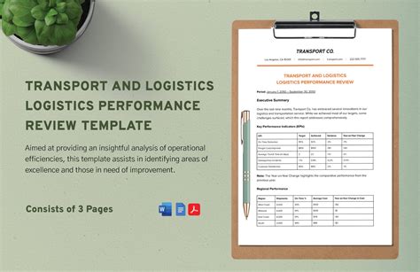 Transport And Logistics Fleet Performance Dashboard Template In Excel