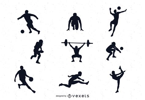 Sports Silhouette Clip Art