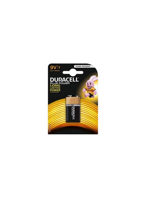 Duracell 9v Pila Alcalina Plus Dura Lock