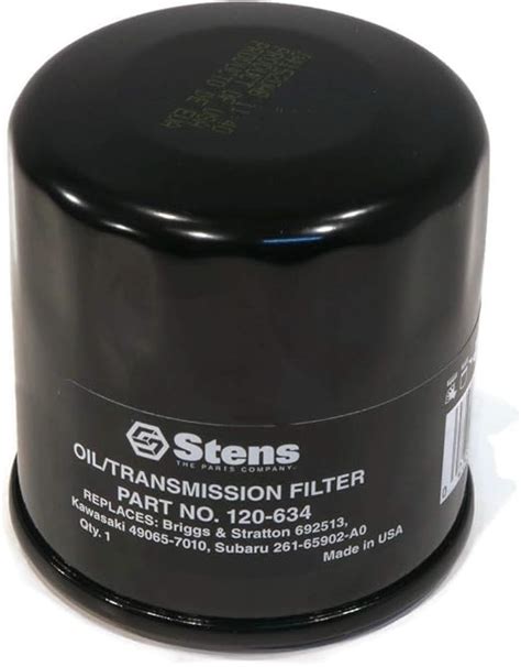 Amazon Stens Oil Filter Fits Hustler Kubota