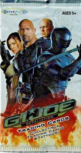 2013 Gi Joe Retaliation 3 Trading Card Pack Joecon The Rock Duane