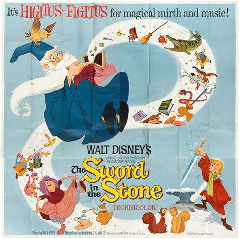 Hake's - THE SWORD IN THE STONE SIX-SHEET MOVIE POSTER.