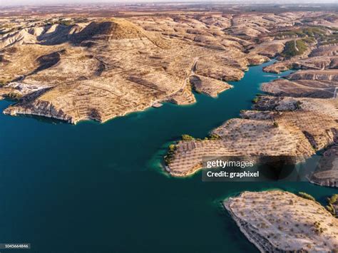 Aerial View Of Amazing Natural Shapes And Textures High-Res Stock Photo ...