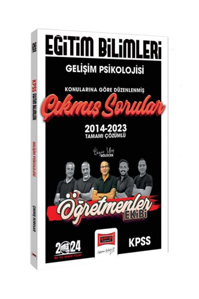 2024 KPSS Eğitim Bilimleri Öğretmenler Ekibi Gelişim Psikolojisi