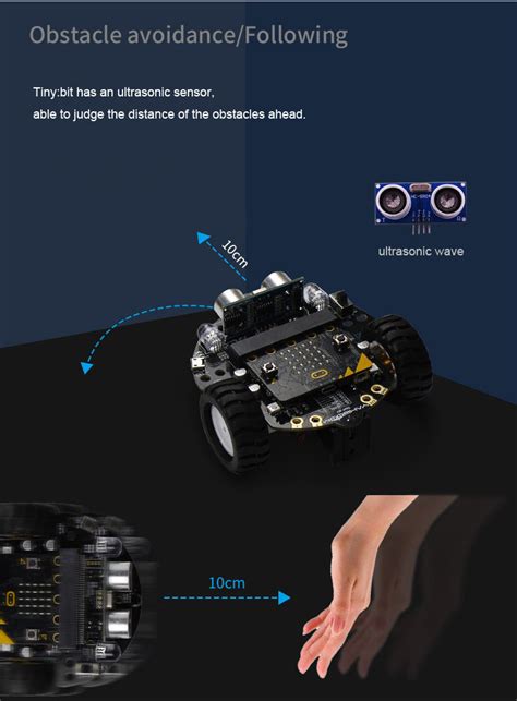 tinybit smart robot car microbit graphical programming