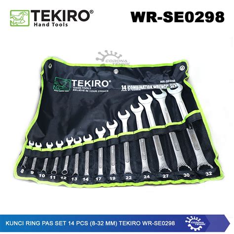 Jual Tekiro Wr Se Kunci Ring Pas Set Pcs Mm Shopee