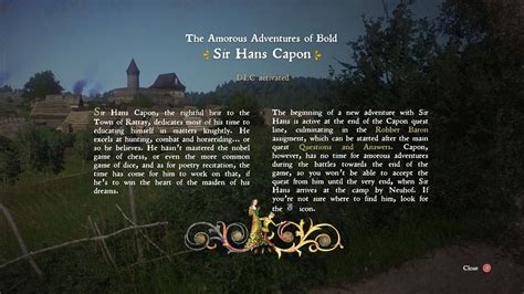 Kingdom Come Deliverance The Amorous Adventures Of Bold Sir Hans Capon Screenshots Mobygames