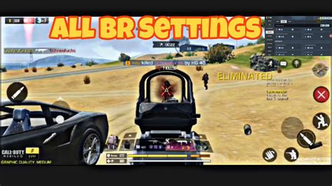 Every Br Player Must Try These Well Balanced Settings Best Mobile