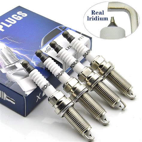 Pcs Laser Silzkr B Iridium Spark Plugs Fits Hyundai Elantra