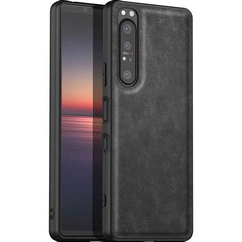 Coque Sony Xperia 1 III 2021 en Cuir élégant Ultra Mince Protection