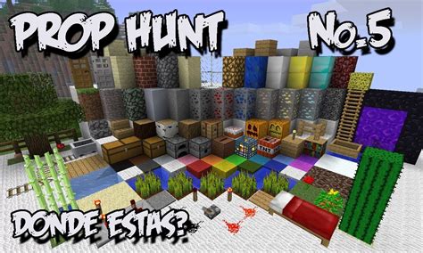 Minecraft Prop Hunt Donde Estas No Youtube