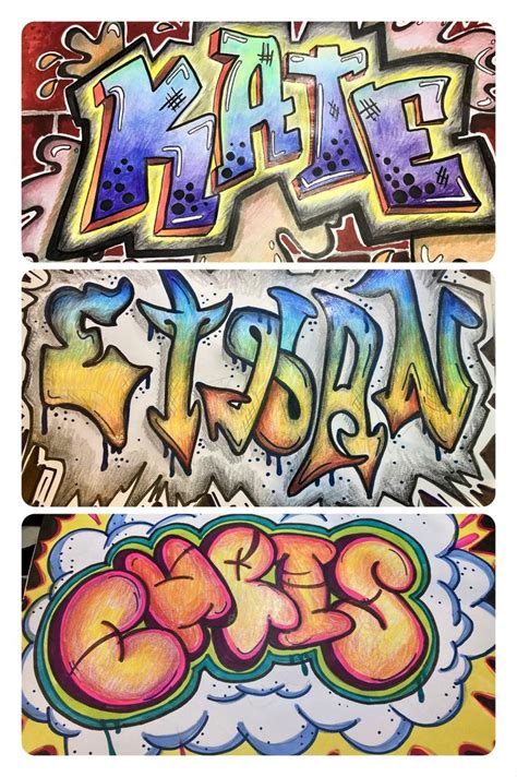 Back To School Graffiti Name Designs Middle School High School D