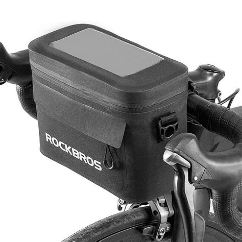 Rockbros Bicicleta Guiador Saco Prova Dwaterproof Gua Bicicleta