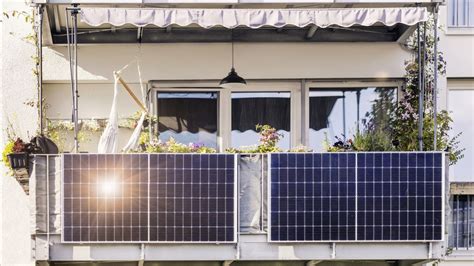 Balkon Solaranlagen Im Test Laut Stiftung Warentest Ist Nur Eine Gut