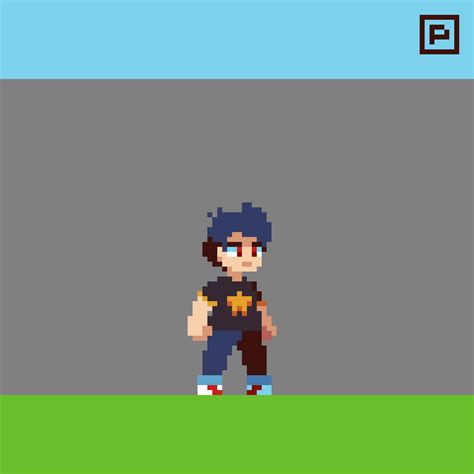 double jump animation! : r/PixelArt