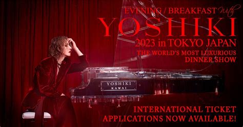 Yoshiki Channel On Twitter Rt Yoshiki Staff Eveningwithyoshiki