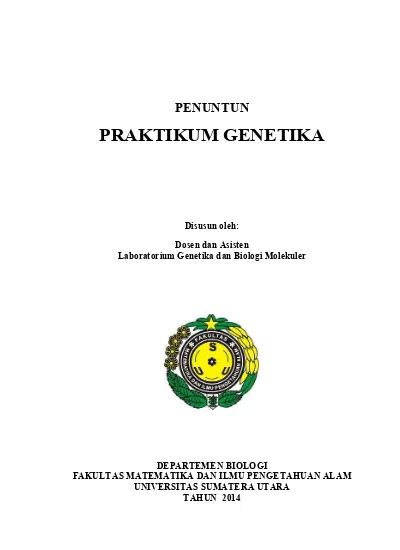 PENUNTUN PRAKTIKUM GENETIKA