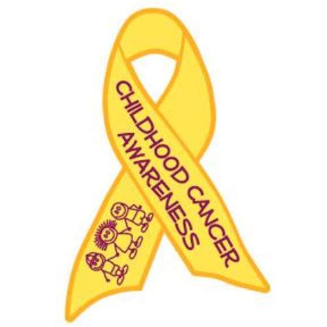 Awareness Ribbons Clipart Childhood Cancer 10 Free Cliparts Download