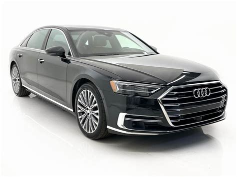 2019 Audi A8, Mythos Black Metallic With 30352 Miles Available Now ...