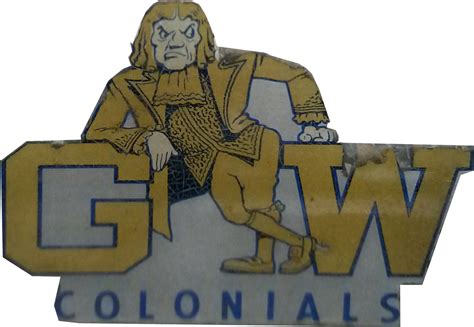 Here's an awesome old school Colonials logo (maybe from the football days?)