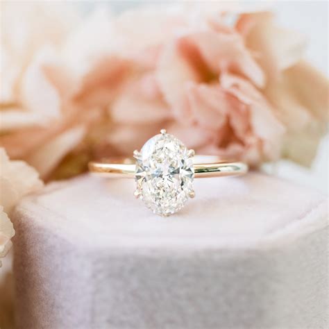 Six Prong Oval Engagement Ring Top Sellers Bellvalefarms