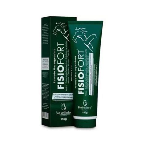 Kit Pomada Massageadora Fisiofort Bioinstinto G Bio Instinto