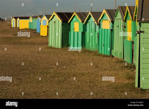 Coloured Beach Huts Hi Res Stock Photography And Images Alamy