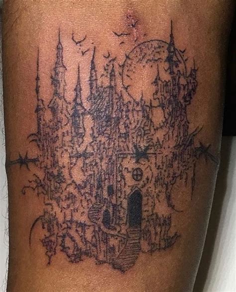 Pin By Suxgirlisdead On ♡lil Tracy♡ Jack Tattoo Castle Tattoo Tattoos