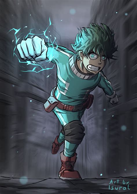 Full Body Deku Fighting Stance