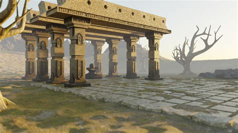 Artstation Old Temple