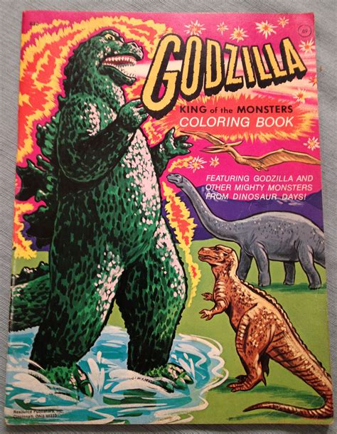 The Sphinx Godzilla Movie Poster Collection Part Four And Kotm Coloring Book 1977