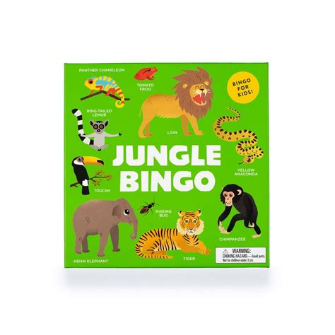 Jungle Bingo Board Game| ZSL Shop