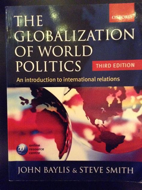 Amazon The Globalization Of World Politics An Introduction To