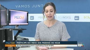 Meio Dia Paraná Ponta Grossa Mensagens Telespectadores participam