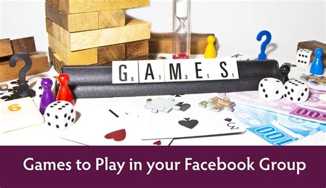 Games To Play In Your Facebook Groups Games To Play Facebook Group