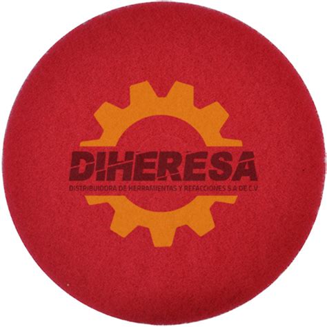 Austromex 2429 Disco De Fibra De 19 Rojo