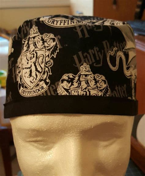 Harry Potter Surgical Scrub Cap Welding Cap Doo Rag Bikers