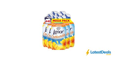 Lenor Outdoorable Fabric Conditioner 440 Washes 770 Ml X 8 Summer