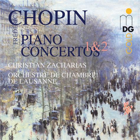 Chopin Piano Concertos Nos By Christian Zacharias Orchestre