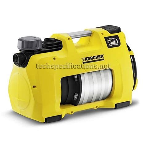 Karcher BP 5 Home & Garden Pump Tech Specs
