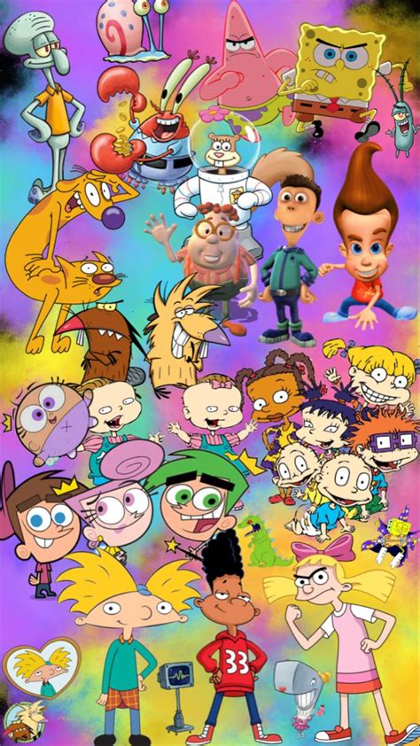 Nickelodeon Characters Wallpapers Wallpaper Cave Nbkomputer